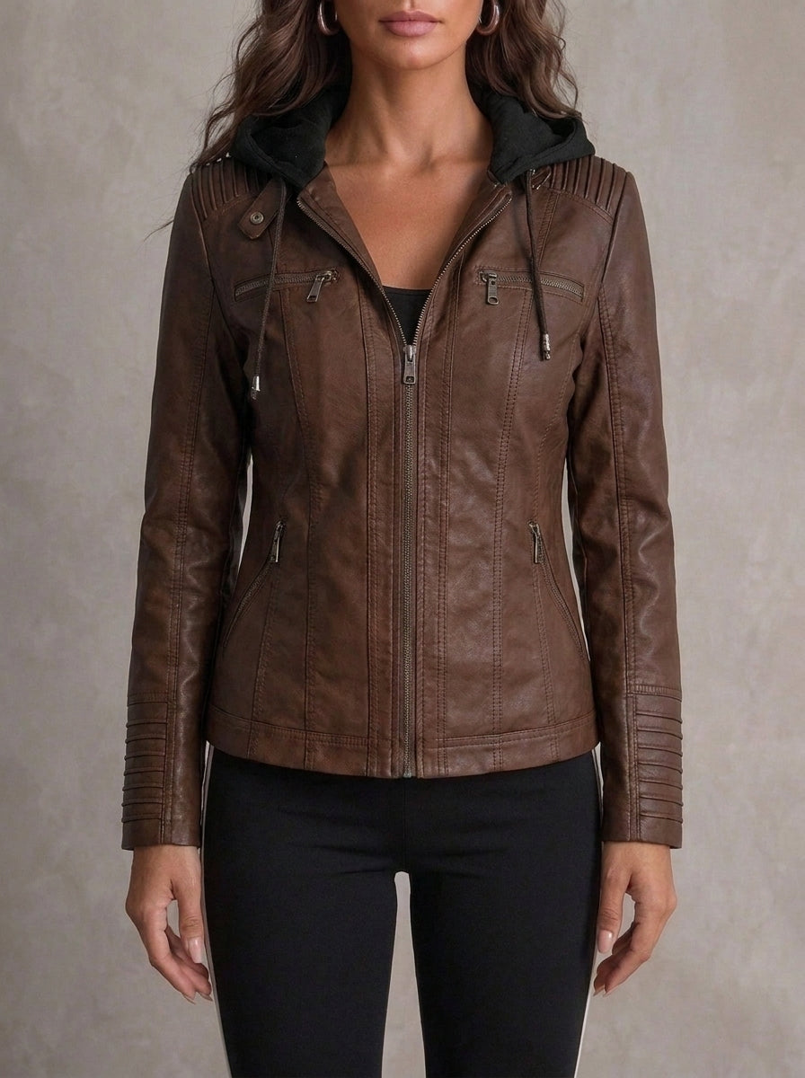 Durable and Elegant Leather Jacket