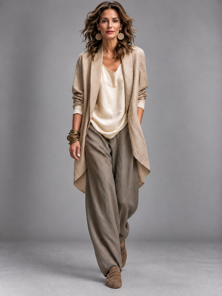 Bobbi | Wide-Leg Three-Piece Set