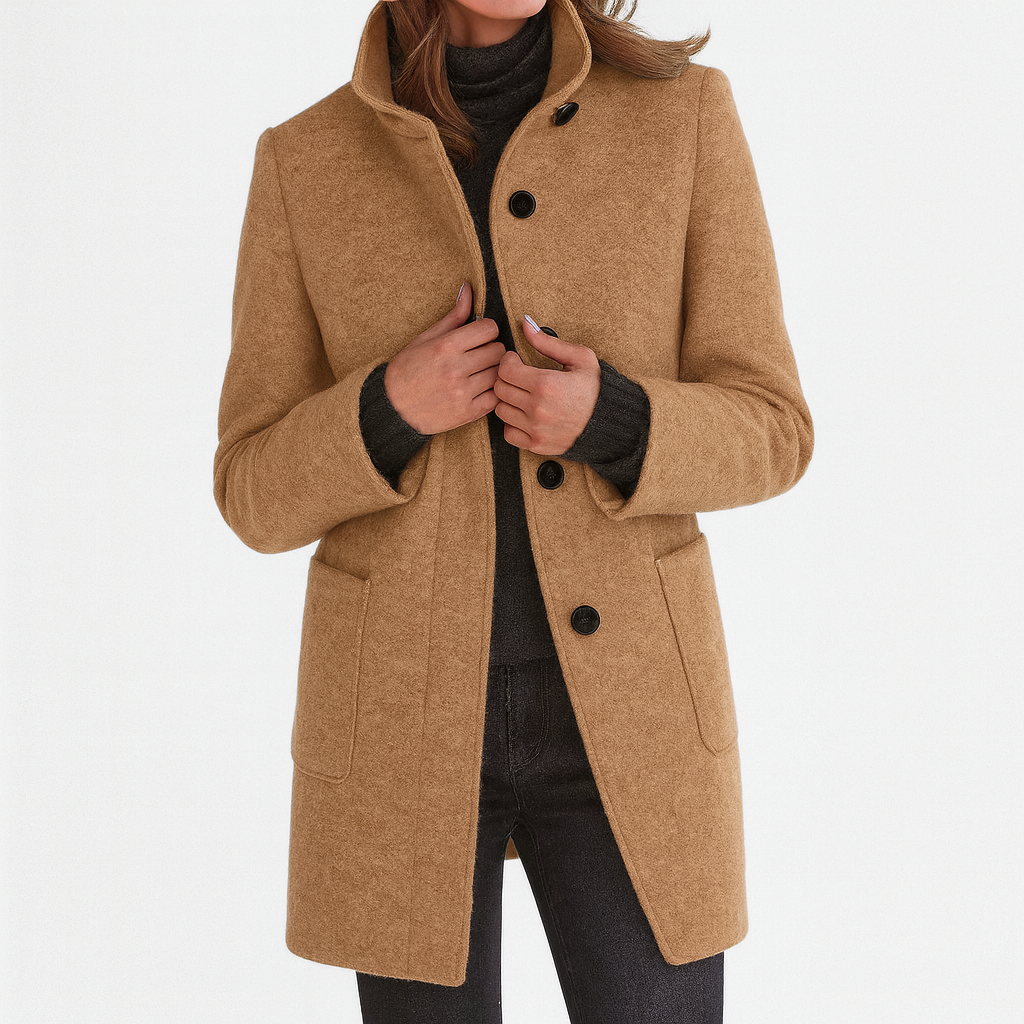 Women's High-Neck Coat