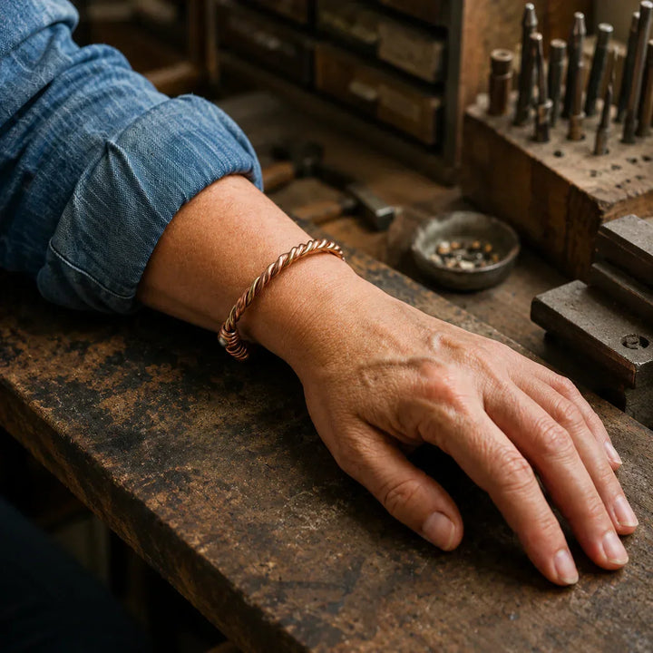 Rivers Copper Bracelet