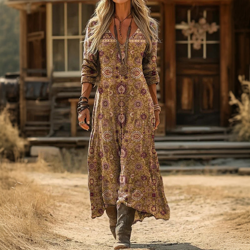 Rozelien | Bohemian Maxi Dress
