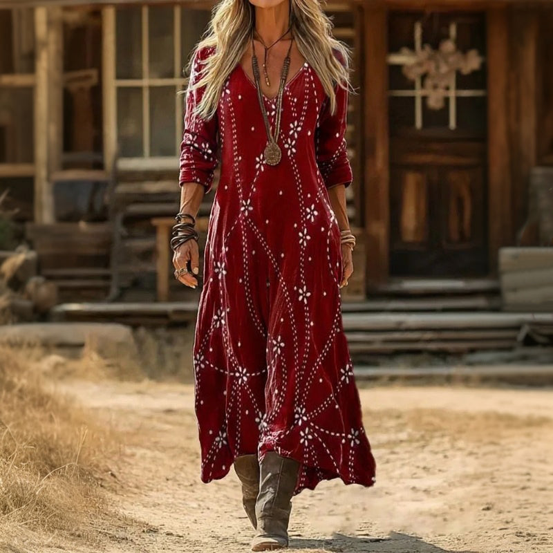 Trijntje | Flowing Maxi Dress