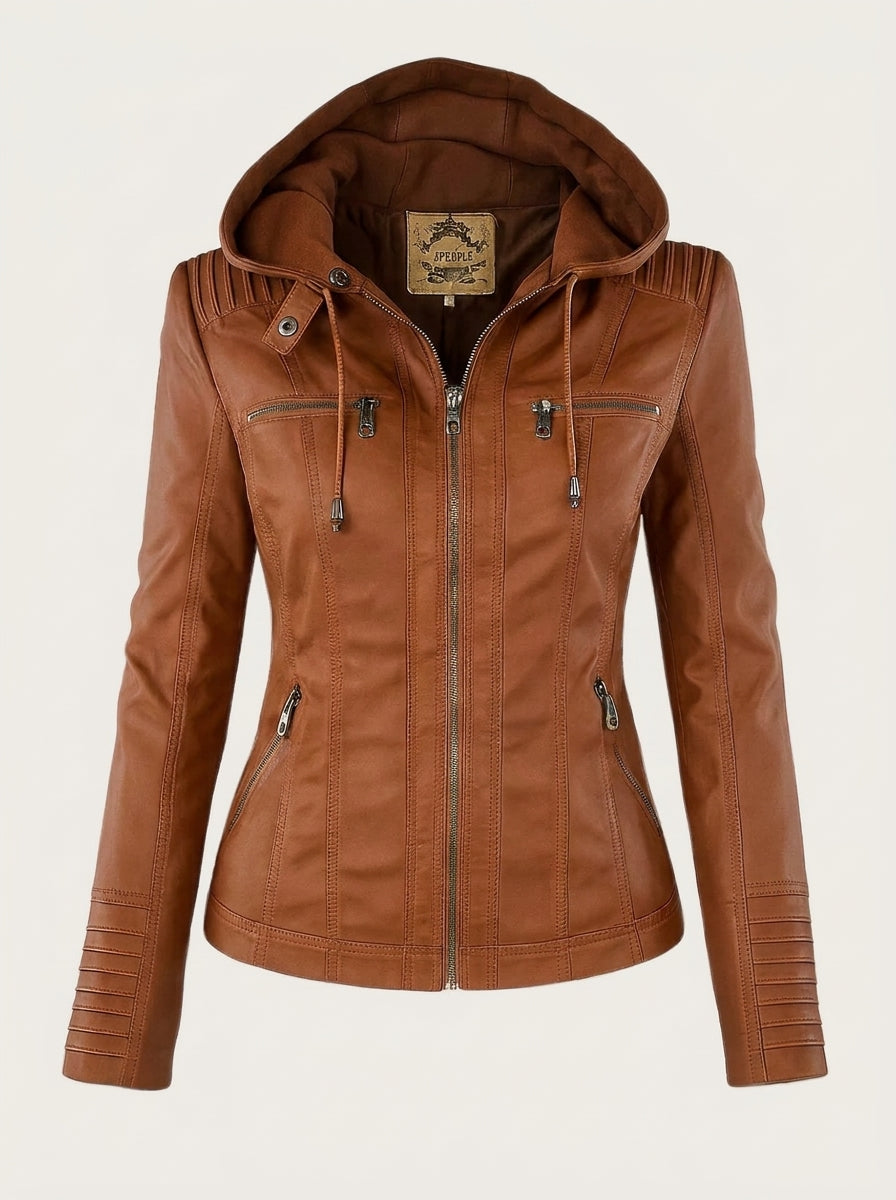 Durable and Elegant Leather Jacket