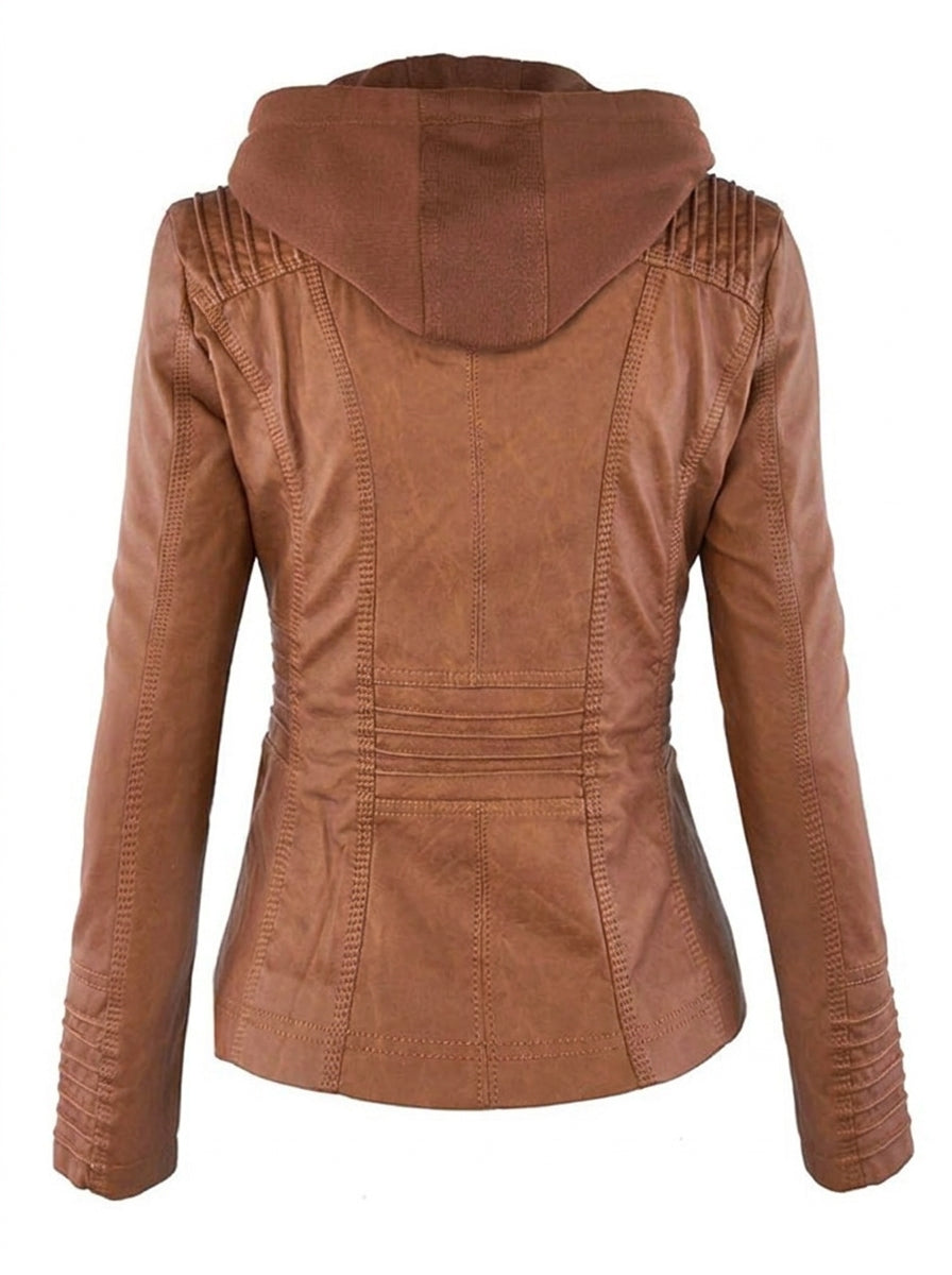 Durable and Elegant Leather Jacket