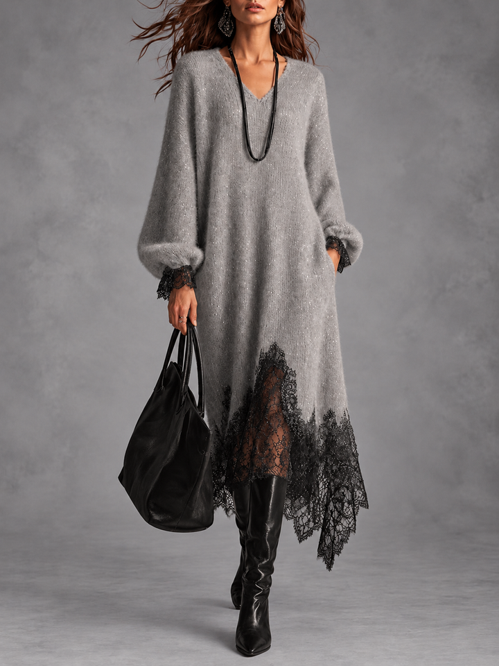 Mireille | Casual Glitter Dress