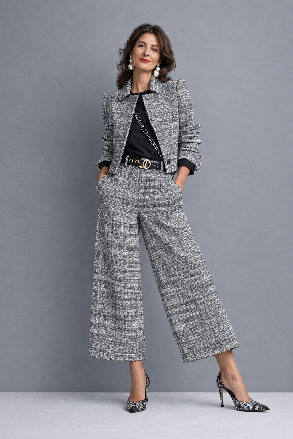 Manon | Autumn Blouse and Trouser Set