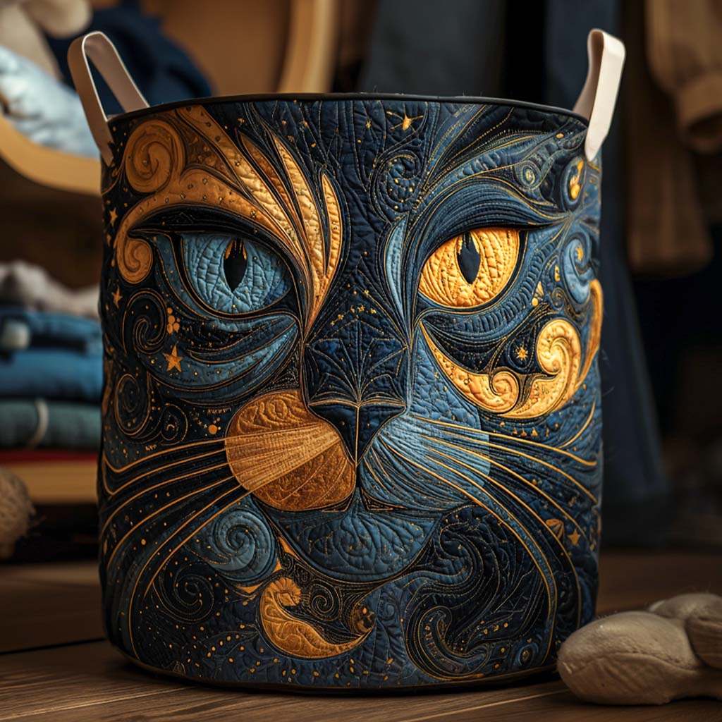 FREYA | GALAXY CATS LAUNDRY BASKET