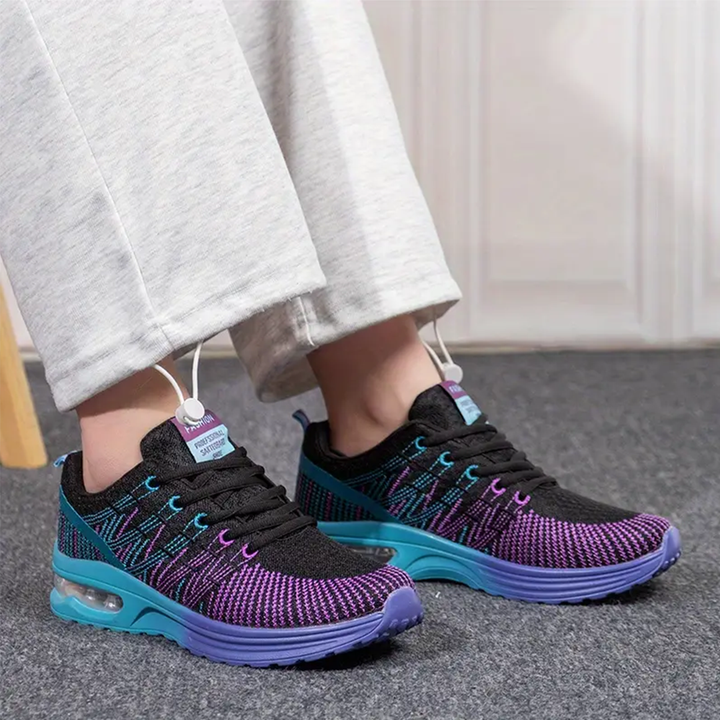 Hildatritt Comfort Shoes - Black Purple