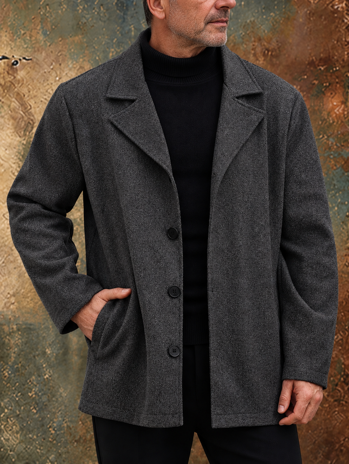 Krijn | Men's Herringbone Coat