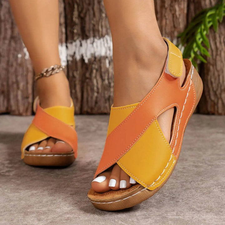 Nicole Comfortable Open-Toe Sandals