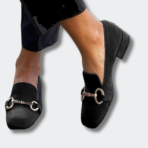Louna™ | Stylish Buckled Moccasins