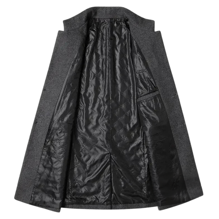 Laluna® | Men's Cashmere-Wool Trench Coat