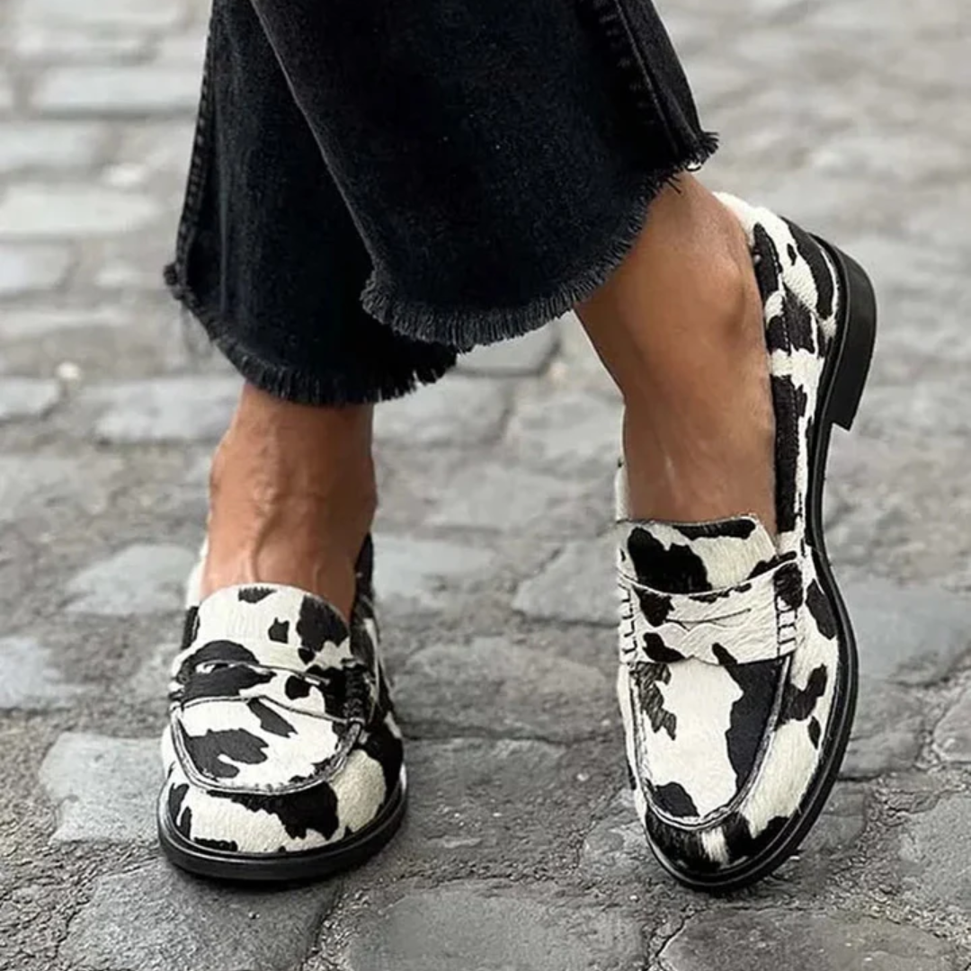 Claria™ | Stylish Printed Moccasins
