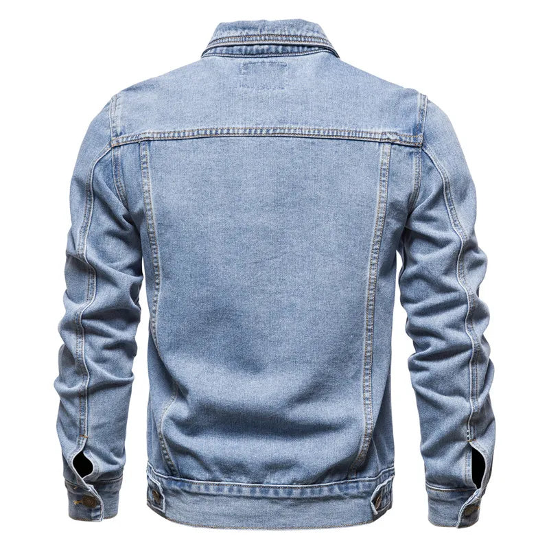 Laluna® | Denim Motorcycle Jacket