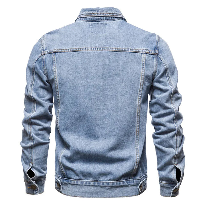 Laluna® | Denim Motorcycle Jacket