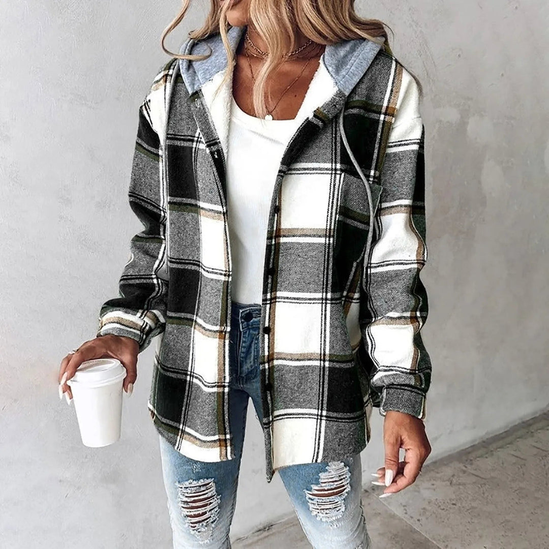 Élise Padded Hooded Overshirt