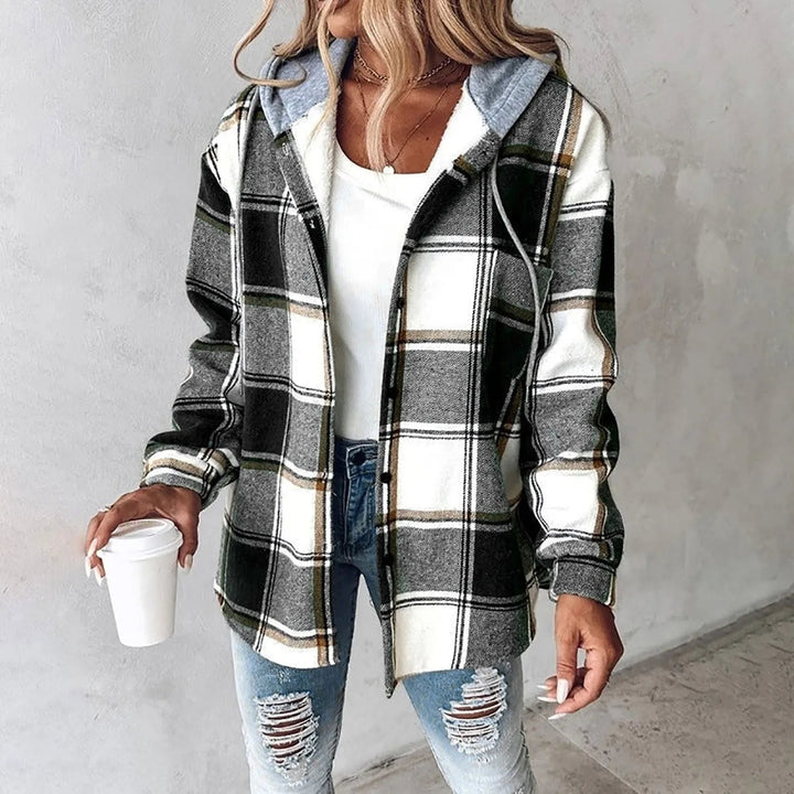Élise Padded Hooded Overshirt