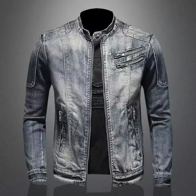 Laluna® | Motorcycle Denim Jacket