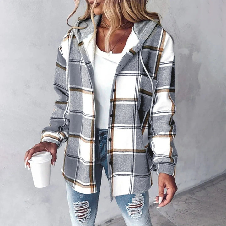 Élise Padded Hooded Overshirt
