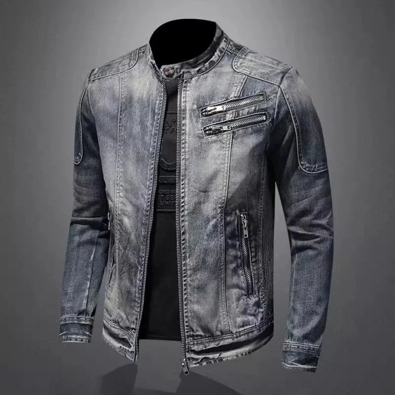 Laluna® | Motorcycle Denim Jacket