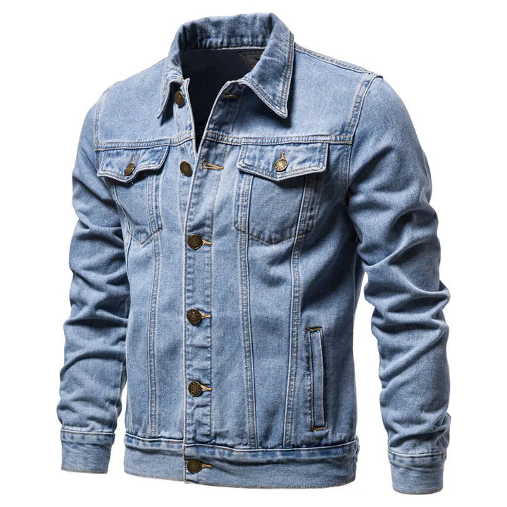 Laluna® | Denim Motorcycle Jacket