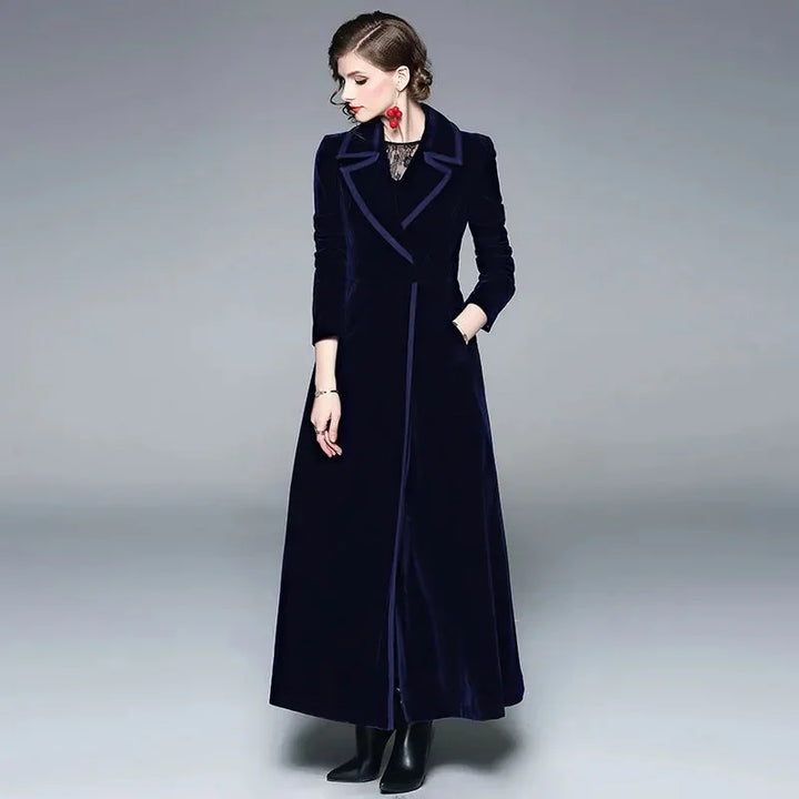 Séraphine | Long Velvet Coat