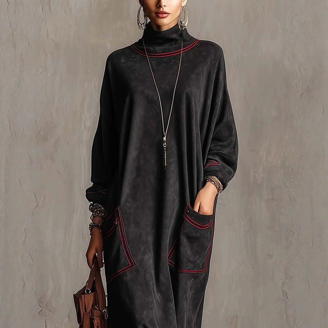 Dora | Elegant Suede Dress