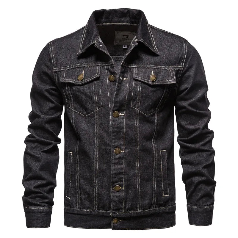Laluna® | Denim Motorcycle Jacket