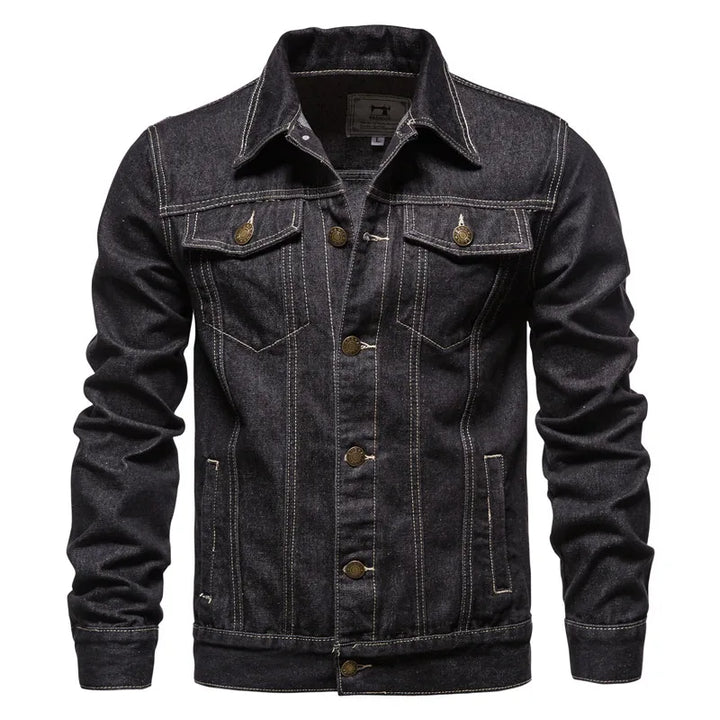 Laluna® | Denim Motorcycle Jacket