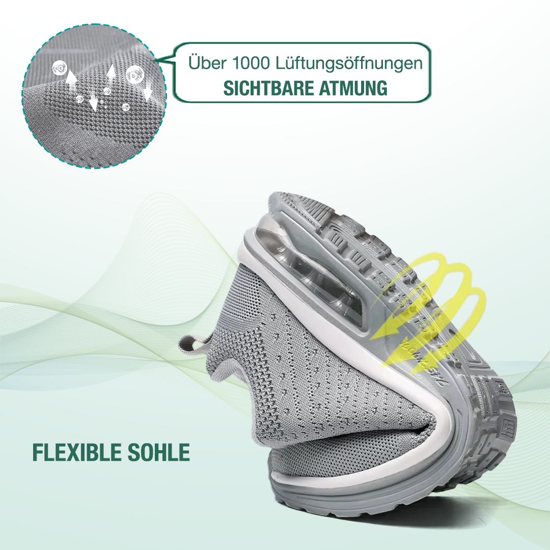 SanoWalk Comfort Shoes - All Grey