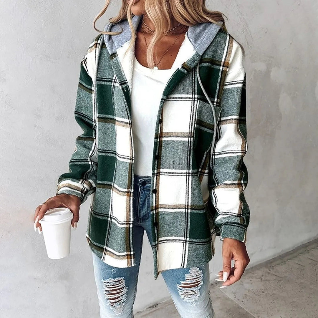Élise Padded Hooded Overshirt