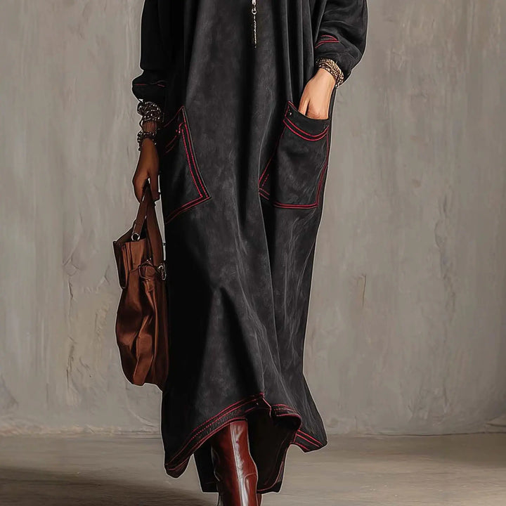 Dora | Elegant Suede Dress