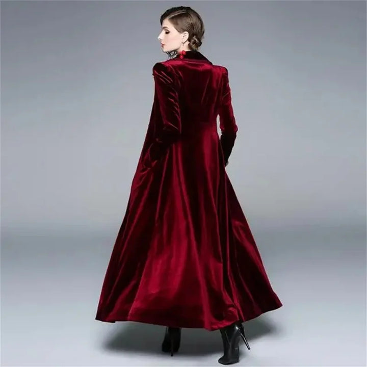 Séraphine | Long Velvet Coat