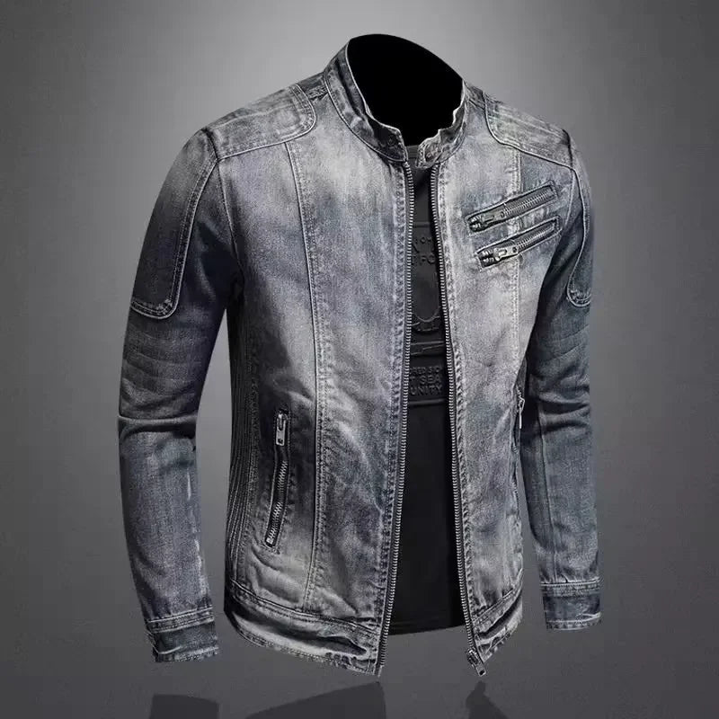 Laluna® | Motorcycle Denim Jacket