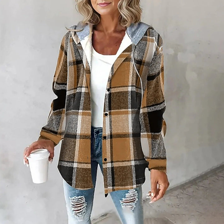 Élise Padded Hooded Overshirt