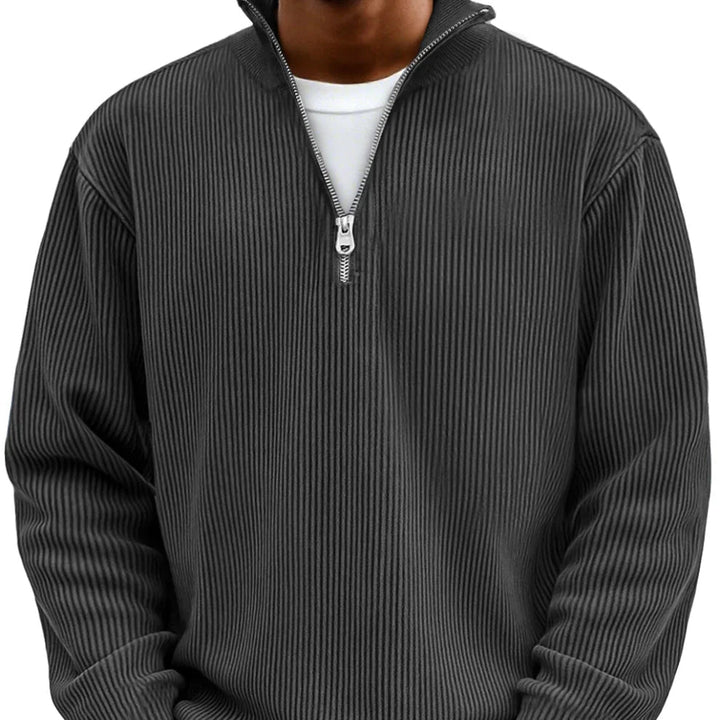 Jan | Long-Sleeve Half-Zip Jumper