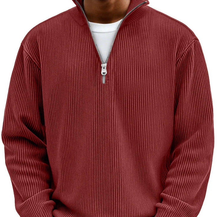 Jan | Long-Sleeve Half-Zip Jumper