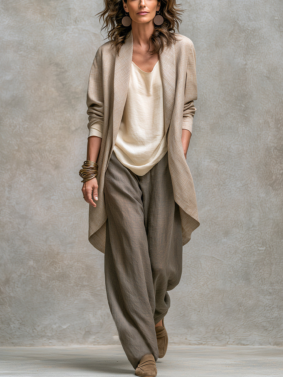 Bobbi | Wide-Leg Three-Piece Set