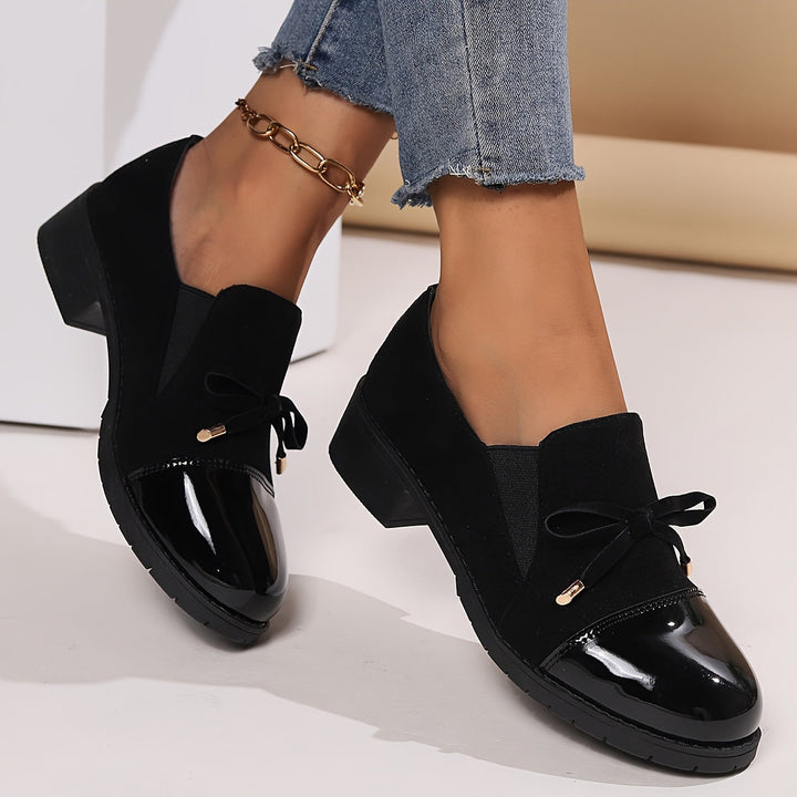 DELACROIX | Camille Comfortable Slip-Ons with Glossy Toe