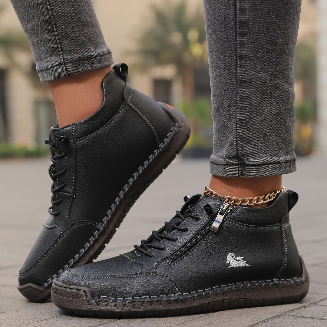 Mila – Comfortable Orthopaedic Trainers + Zip