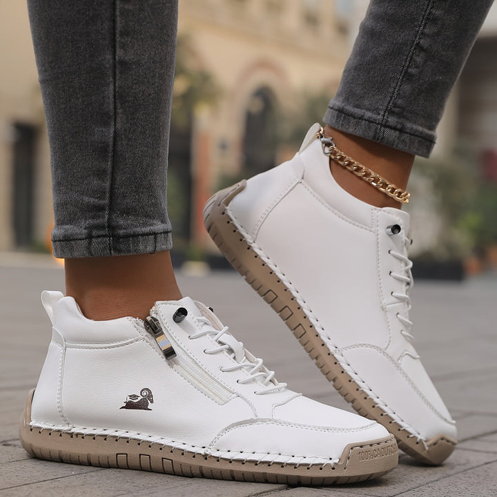 Mila – Comfortable Orthopaedic Trainers + Zip