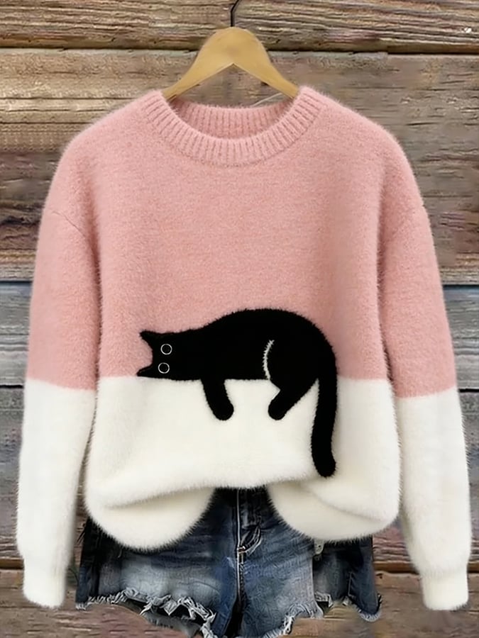 Elegant Cat Jumper