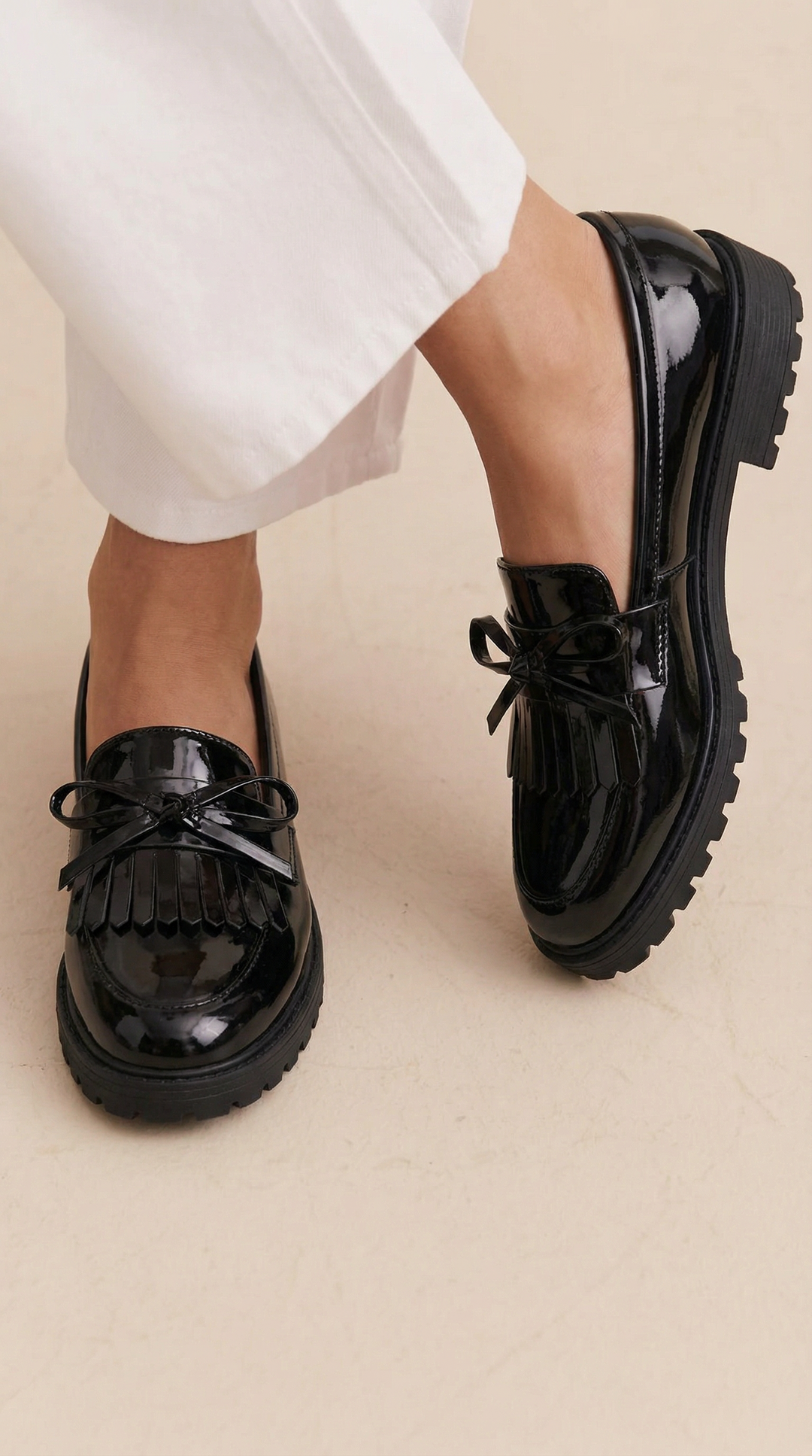 Cailie™ | Fringe and Bow Shoes