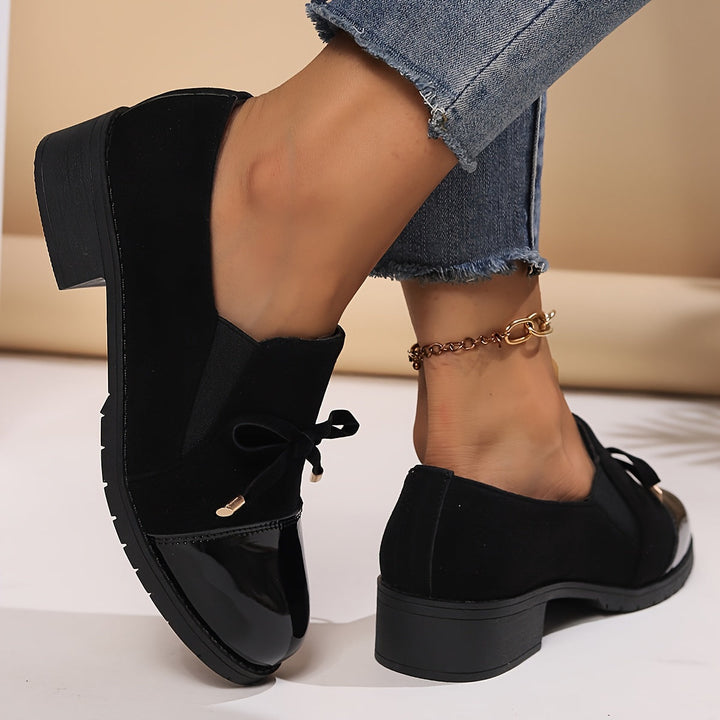 DELACROIX | Camille Comfortable Slip-Ons with Glossy Toe