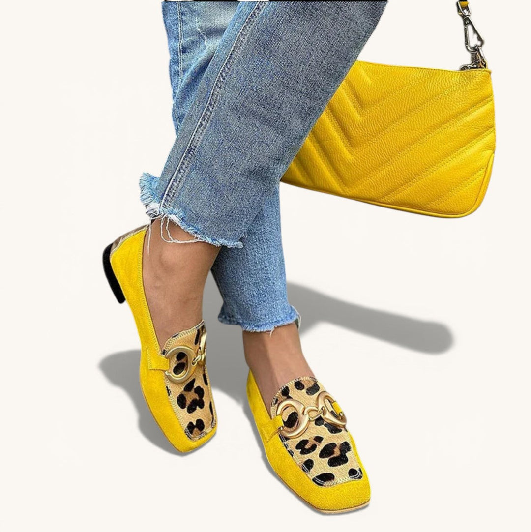 Assunta | Animal Print Moccasins