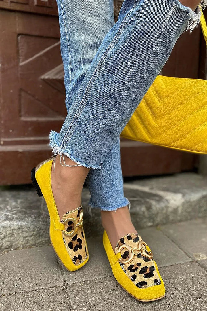 Assunta | Animal Print Moccasins