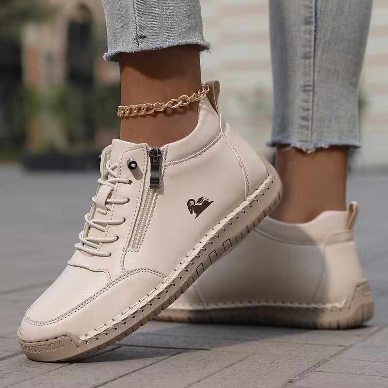 Mila – Comfortable Orthopaedic Trainers + Zip