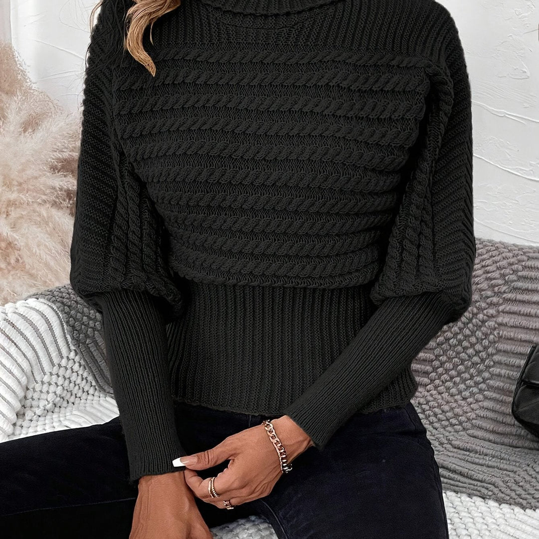 Dionne | Casual Autumn Roll-Neck Jumper