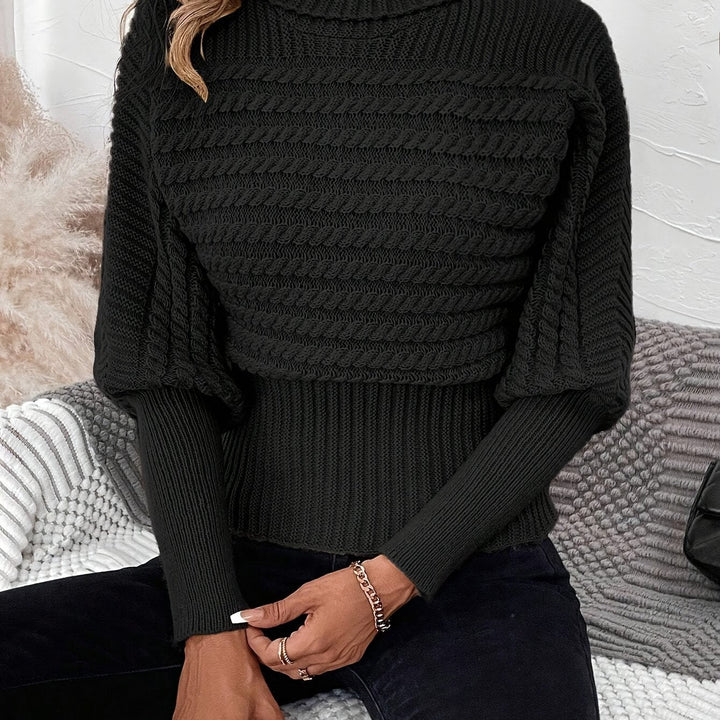 Dionne | Casual Autumn Roll-Neck Jumper