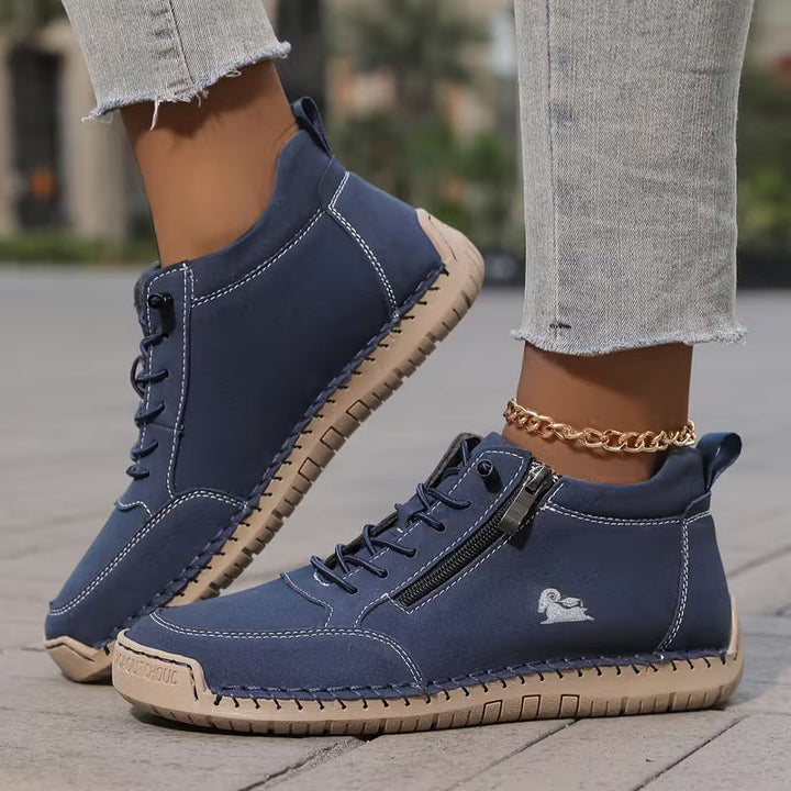 Mila – Comfortable Orthopaedic Trainers + Zip